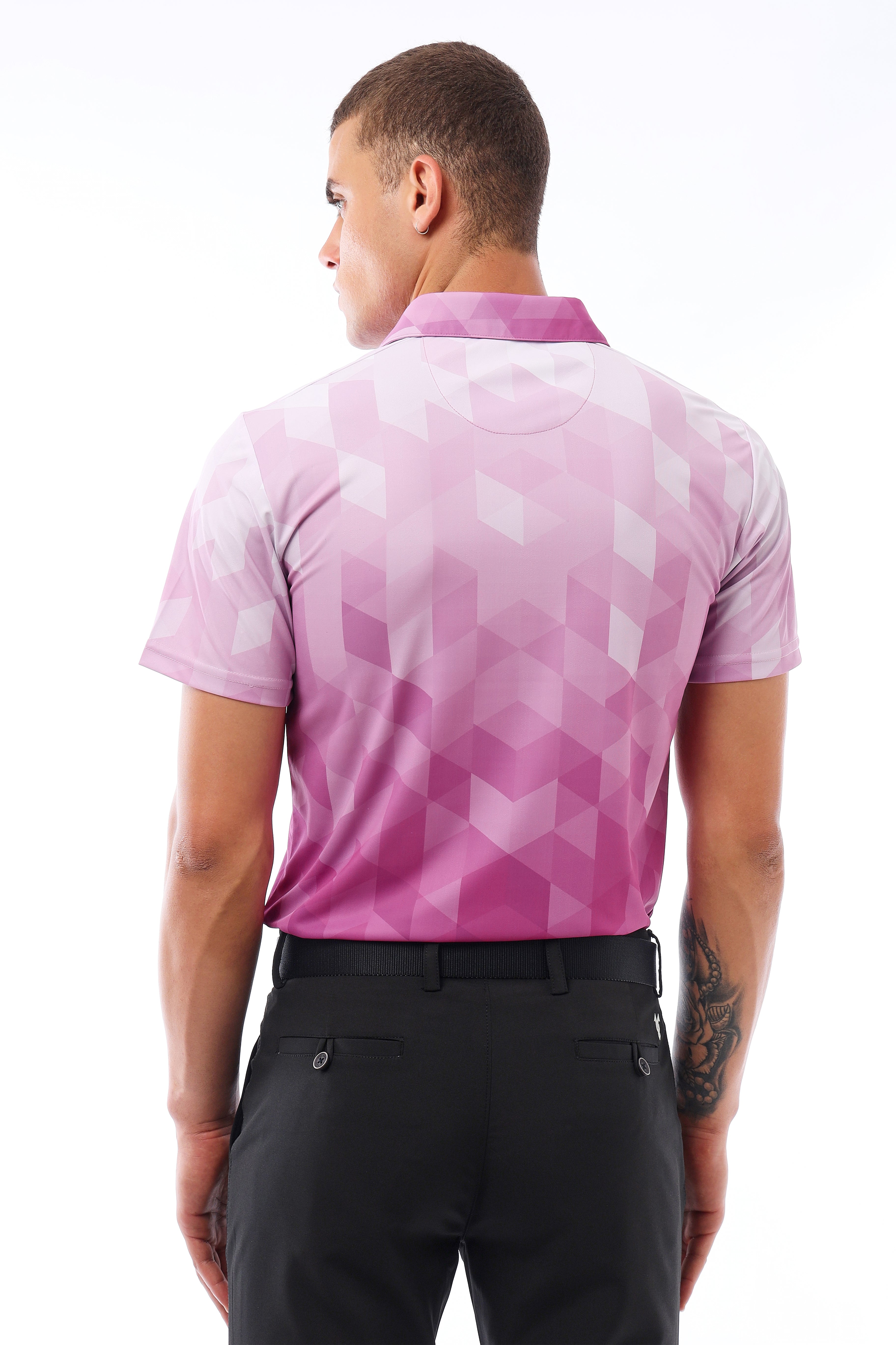 Mosaic Polo Pink