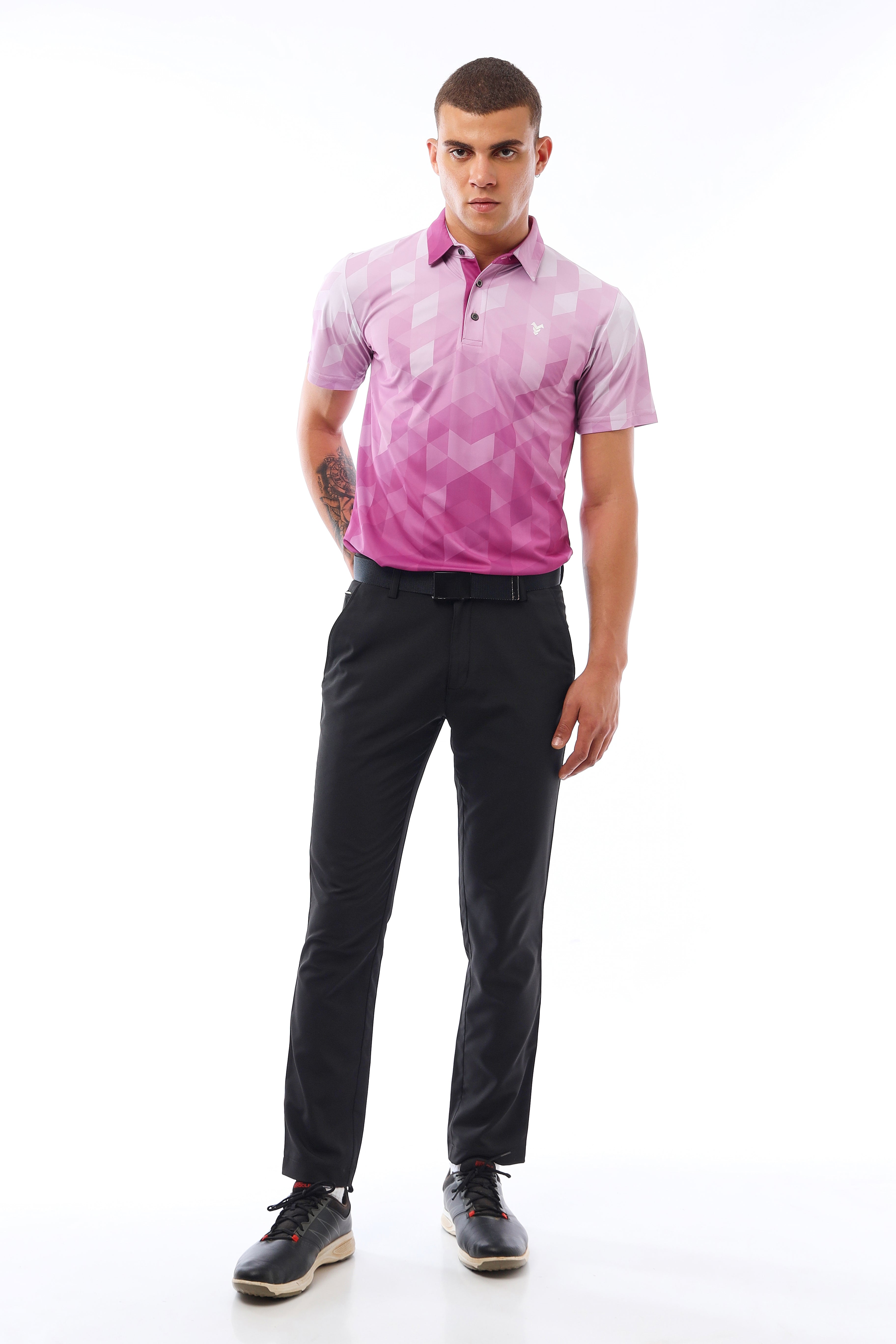 Mosaic Polo Pink