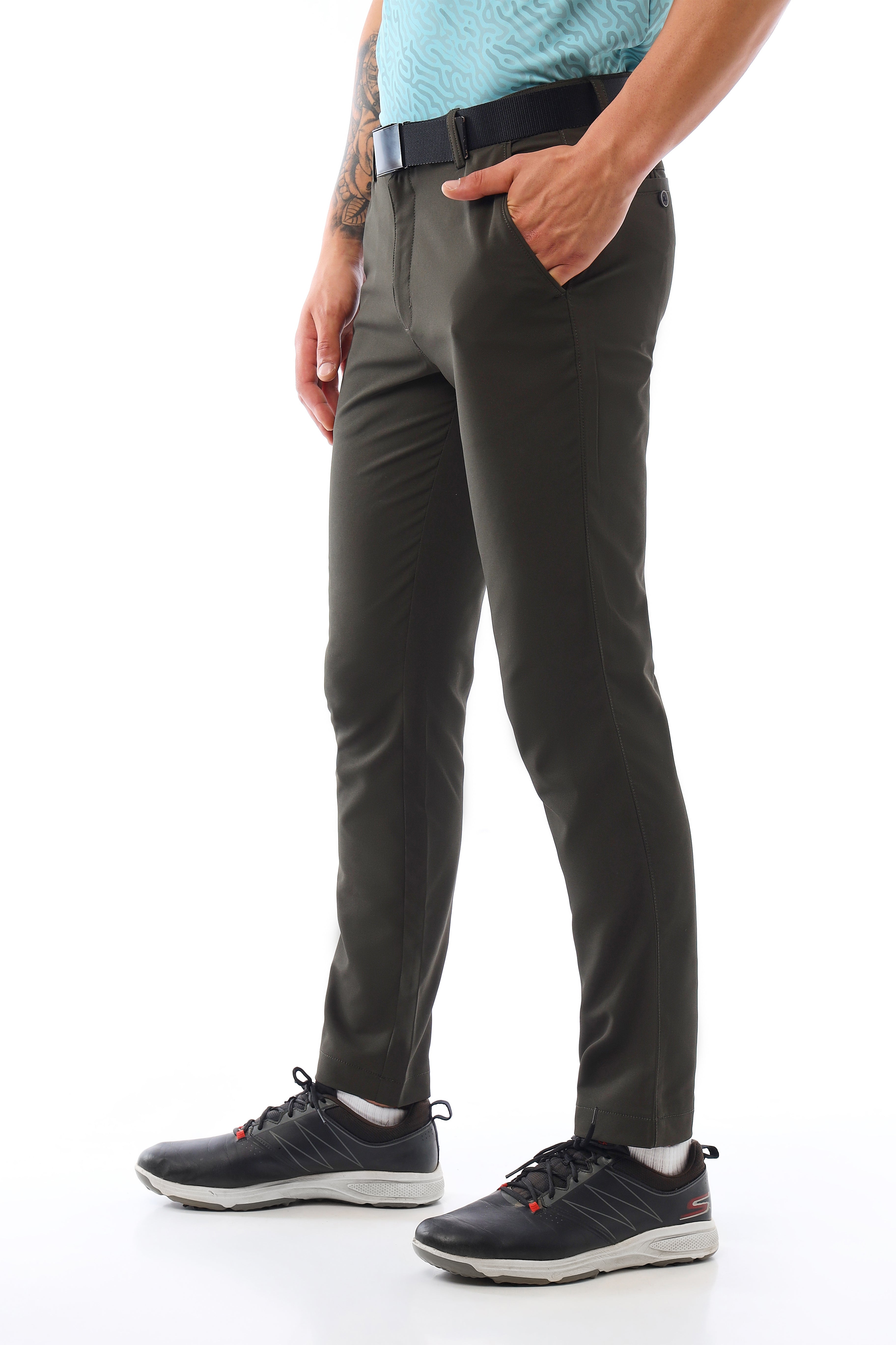 Classic Olive Green Trousers